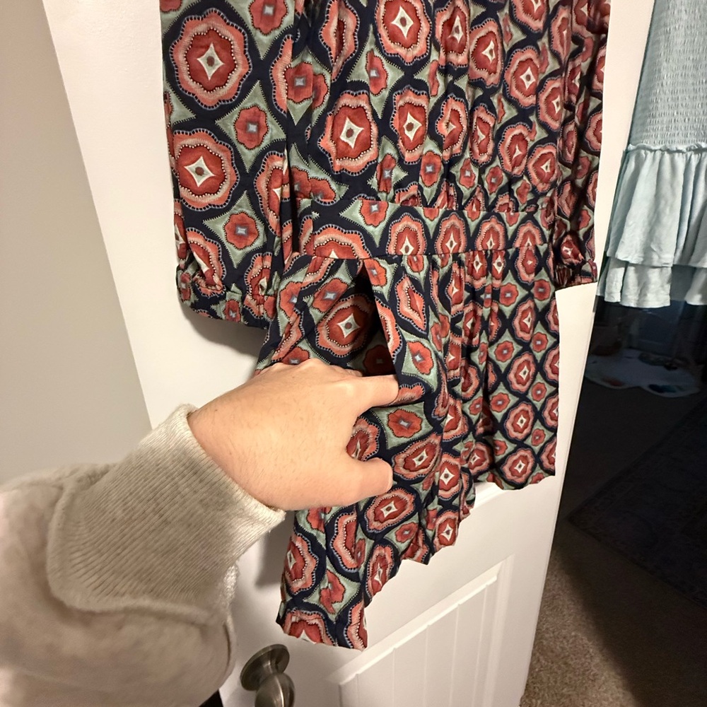 THML Romper with Geometric Pattern - image 4